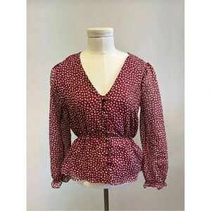 Madewell  Blouse  Ditsy Flowers  size XS